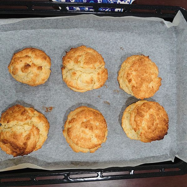 蔓越莓鮮奶油司康：阿霖 一起做