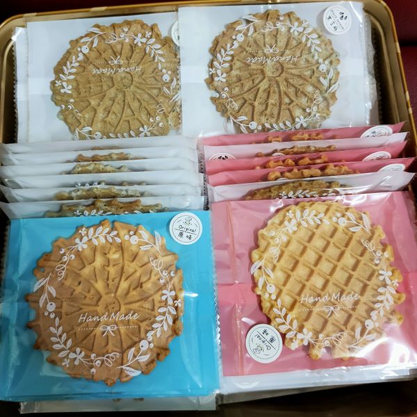 鬆餅機 蕾絲餅乾 極度酥脆版～純蛋白配方 : 梁繼蘋一起做