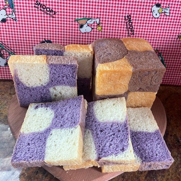 抹茶牛奶方塊吐司 : Anita一起做