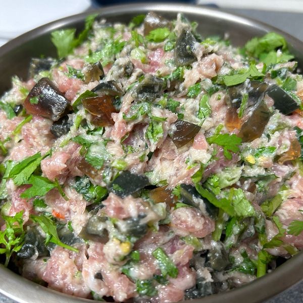 香菜豬肉水餃 : 許琪玲一起做