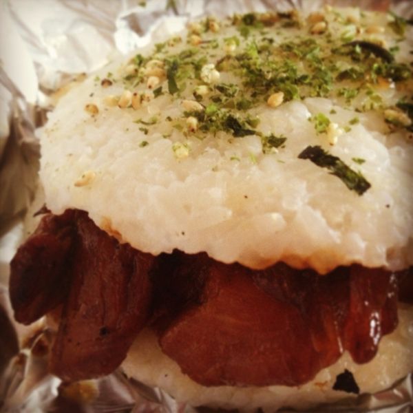 照燒米漢堡:I LING 一起做