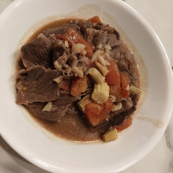 番茄肥牛：麻雀 一起做