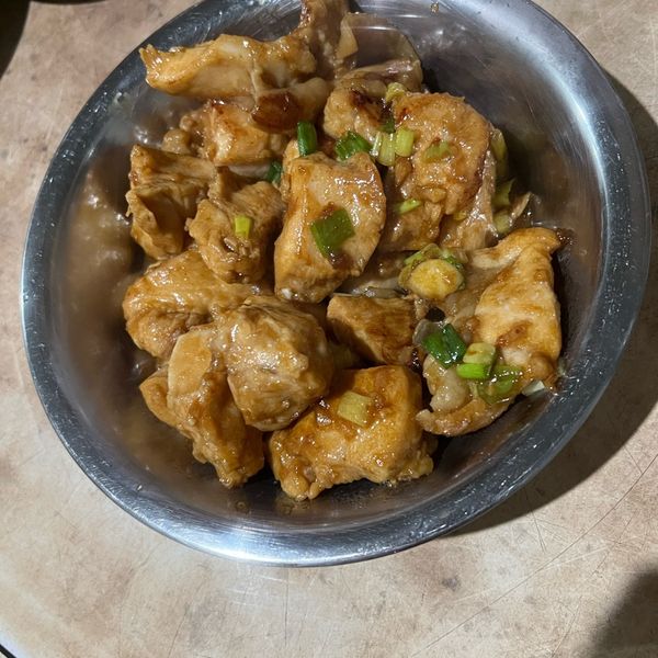 照燒鮮嫩雞丁：亨飪新手 多多包涵 一起做