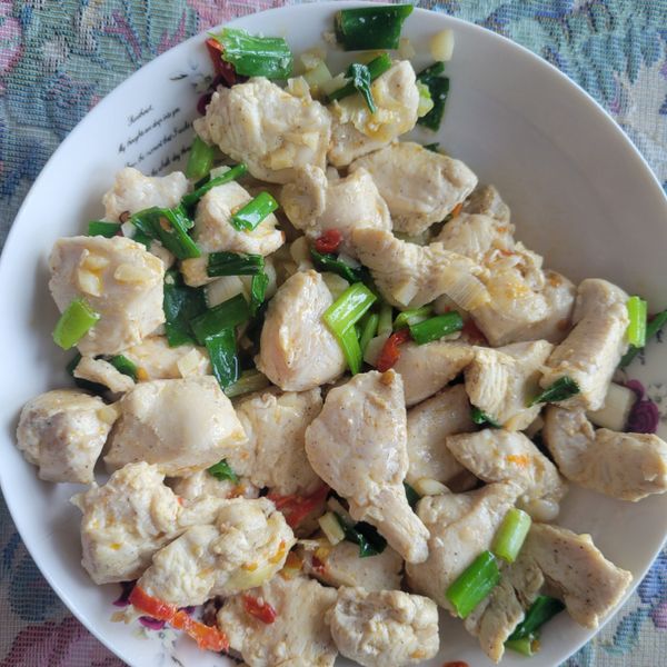 低脂料理《蔥燒嫩雞塊》 : Ya-Chih Chen一起做