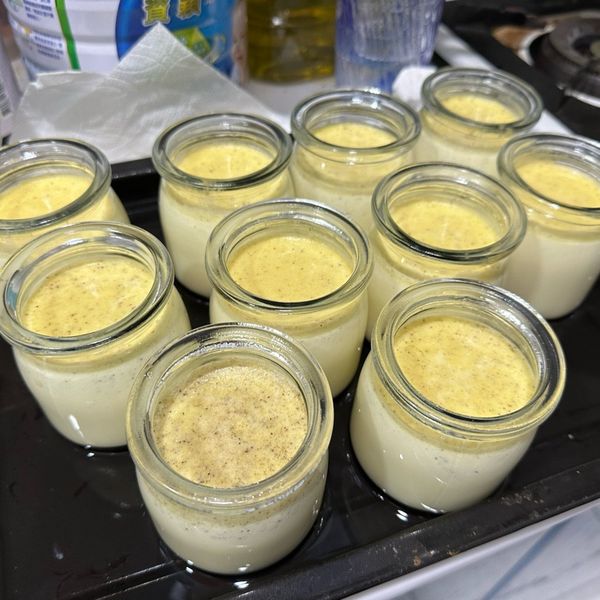 焦糖烤布丁：Elan Cai 一起做