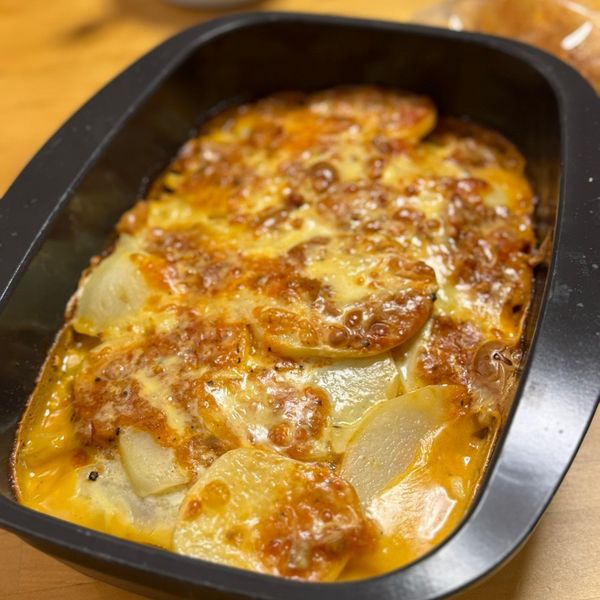 焗烤紅醬馬鈴薯千層派 : Mia Liao一起做