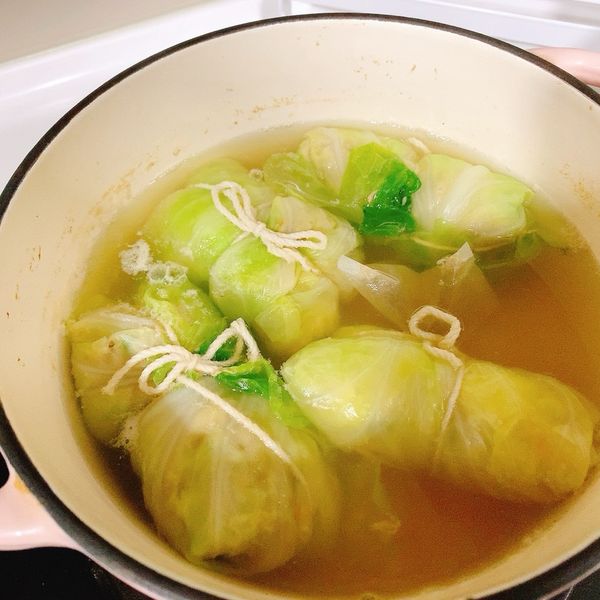 日式高麗菜卷 : Jessie Chen一起做