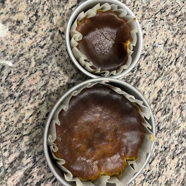 巴斯克起司蛋糕🧀️:倩倩 一起做