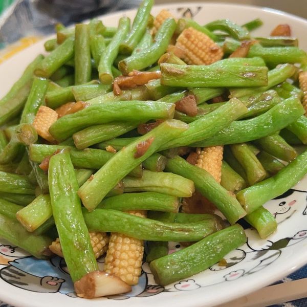 蒜炒四季豆 : Patty Chuang一起做