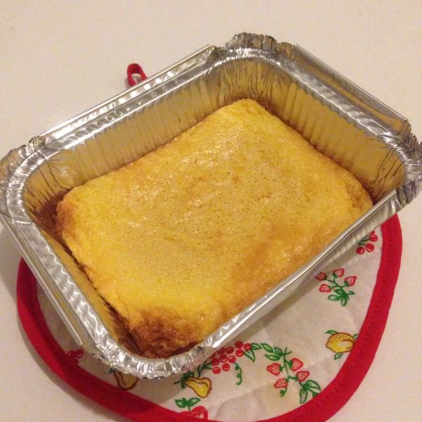 半熟蜂蜜凹蛋糕--[無油配方]：Jasmine Wu 一起做