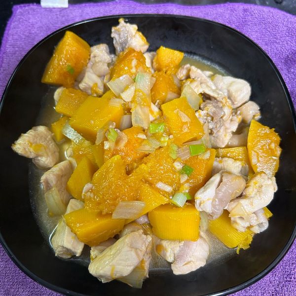 南瓜嫩雞肉 : A-Bus Nangavulan一起做