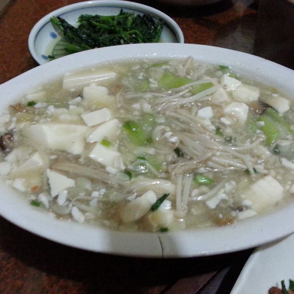 清爽美味的絲瓜鹹蛋豆腐羹：Eva Hou 一起做