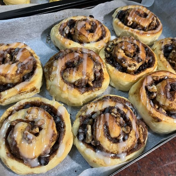 肉桂捲【麥典實作工坊麵包專用粉】 : 李欣儀一起做