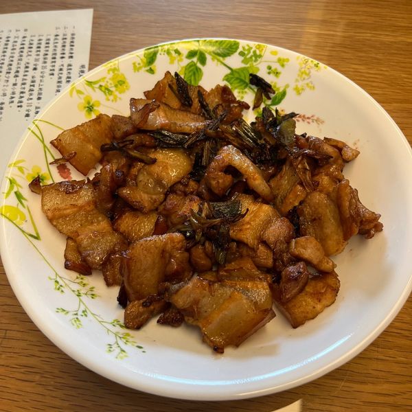 蔥爆豬五花 : I-Chun Chen一起做