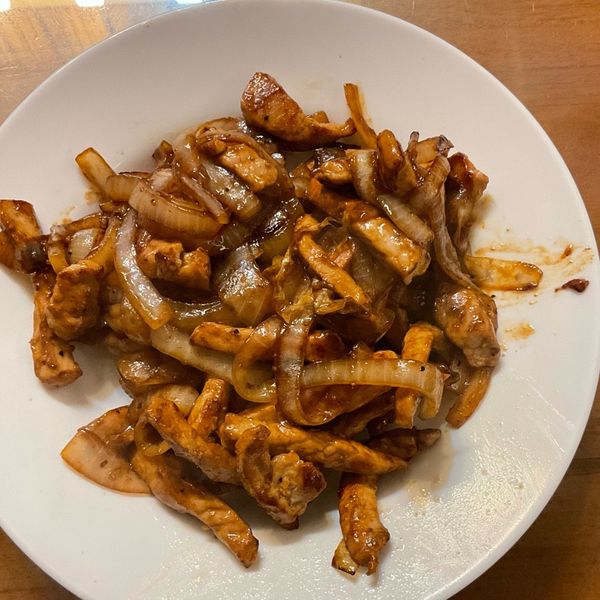 黑胡椒洋蔥肉絲 : Joyce Lin一起做