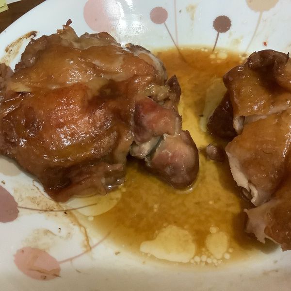 玫瑰油雞腿：Nani Wang 一起做