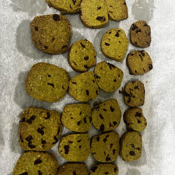 抹茶蔓越莓餅乾 : 陳婷汝一起做