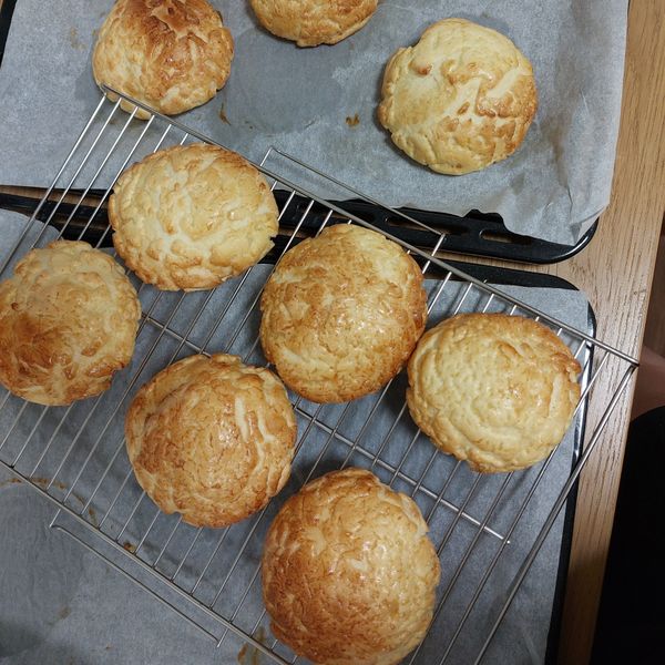 菠蘿麵包:小婕 一起做