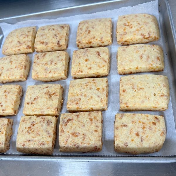 濃郁乳酪風-奶油切達起司餅乾 : 翔筑媽咪一起做