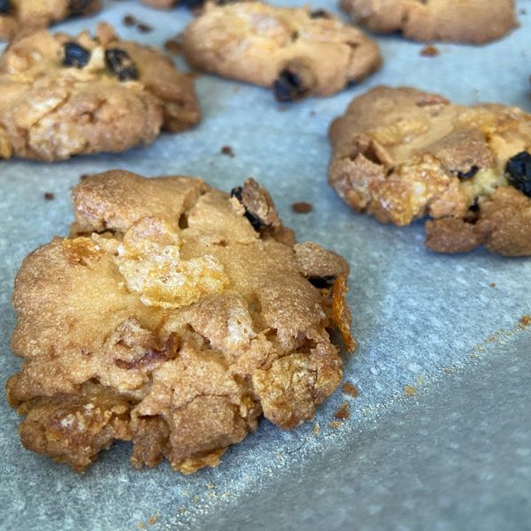 蔓越莓脆片餅乾：Crystal Huang 一起做