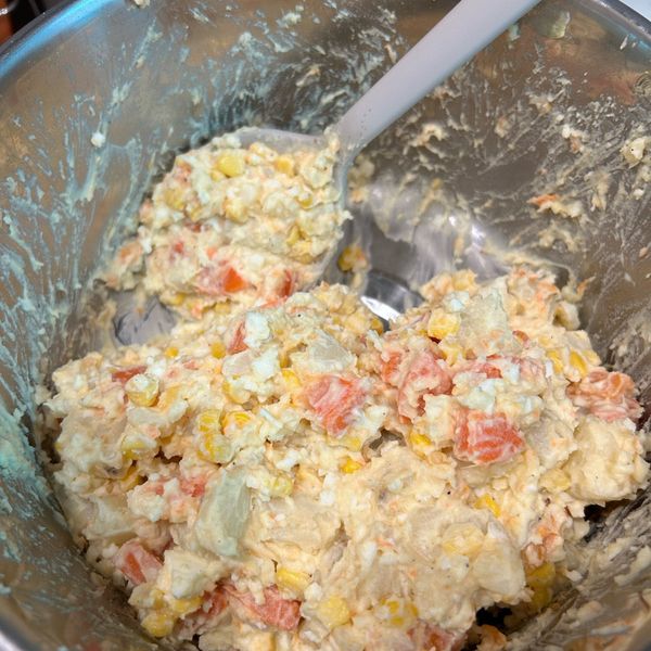 馬鈴薯沙拉 : Ru Wu一起做