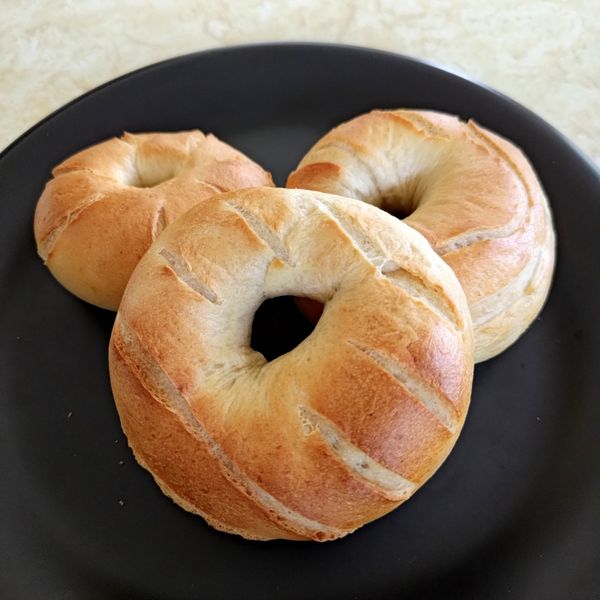 【原味】手作貝果初體驗 : 止水一起做