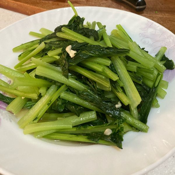 清炒油菜：游甯喬 一起做