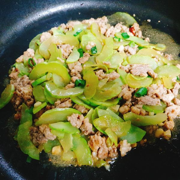 古早味脆越瓜肉末（便當菜） : 簡文馨一起做