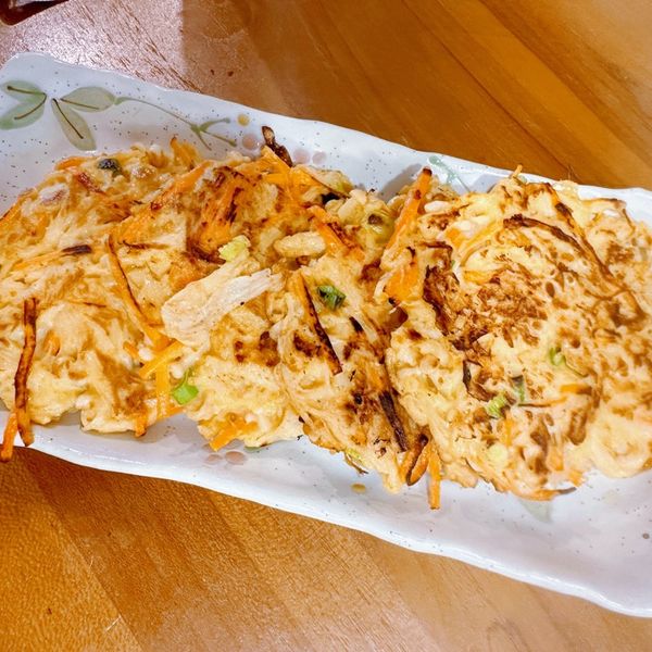 金針菇煎餅 : Sharon Huang一起做