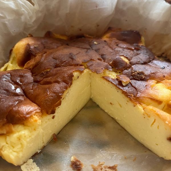 巴斯克起司蛋糕🧀️ : Jenna Yang一起做