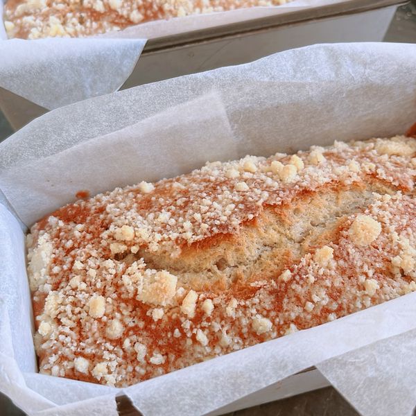 脆頂香蕉磅蛋糕 : 施柔伊一起做