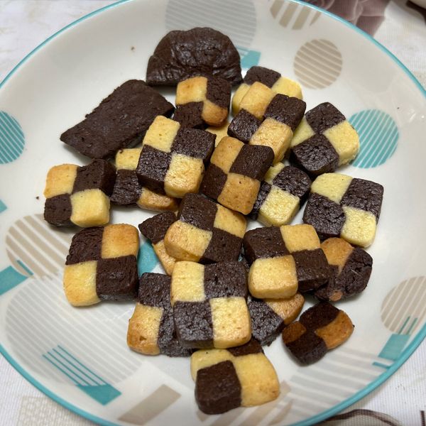 🍪格子餅乾：米狐MIHU 一起做