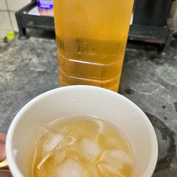 蜂蜜菊花茶 : 麻糬一起做