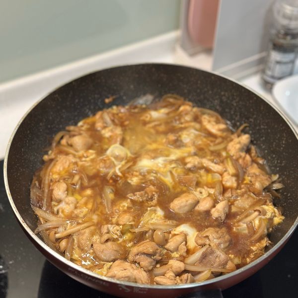 親子丼 : Hsin一起做