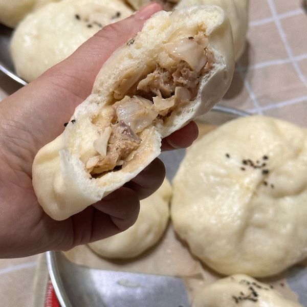 高麗菜肉包😘😘 : Hsiao Hui一起做