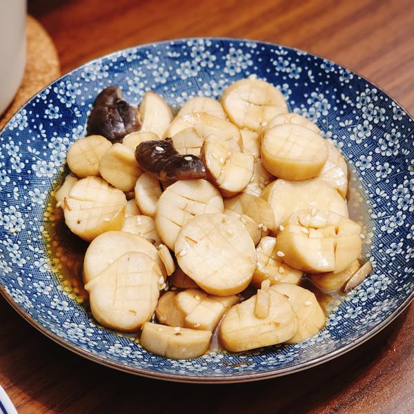 蜜汁杏鮑菇 : 🌼 Sedna 夏廚了陪心廚房一起做