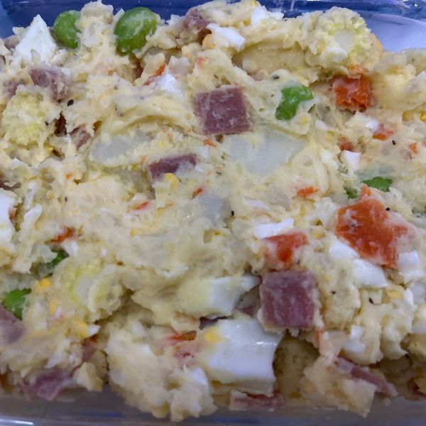 馬鈴薯火腿蛋沙拉 : June Cheng一起做