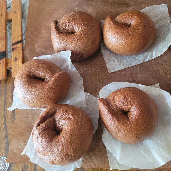 濃郁巧克力貝果 : Suki Kong一起做