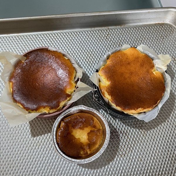 巴斯克起司蛋糕🧀️:Cara 一起做