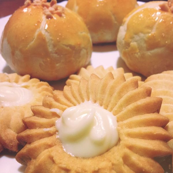 【甜牙齒】一口接一口的奶酥餅乾Danish butter cookies：鄭伶 一起做