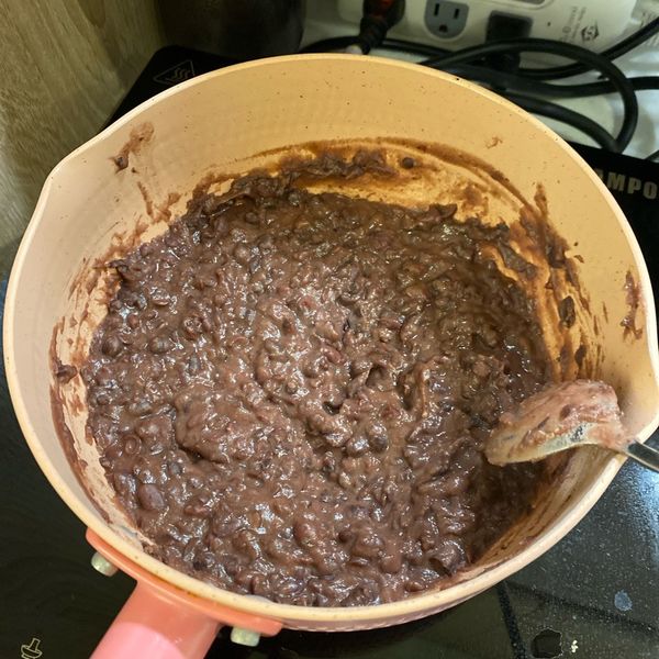 自製紅豆泥 : 阿ㄙㄨㄢˊ一起做