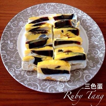 [Witi✿Kitchen]熊熊三色蛋(電鍋蒸法) : Ruby Tang 露比糖一起做