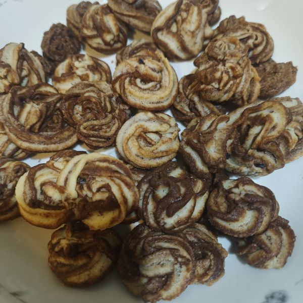 🍪格子餅乾：嬌嬌 一起做