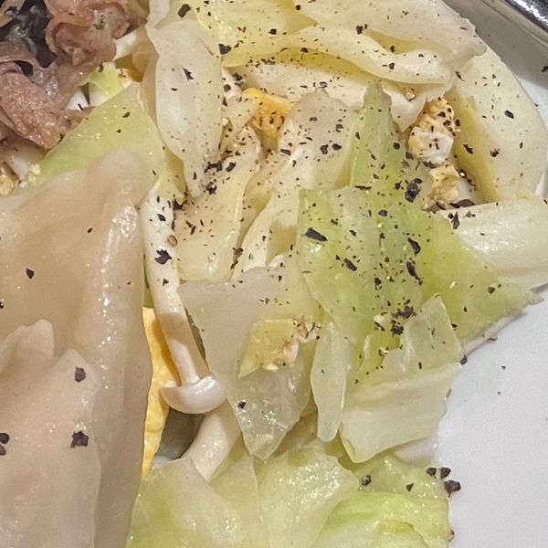 炒高麗菜 : Cindy一起做