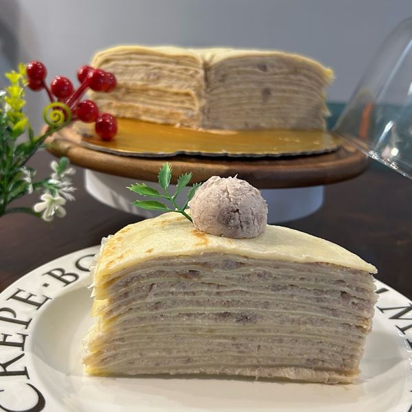 芋泥千層派 : Vicky Chiu一起做