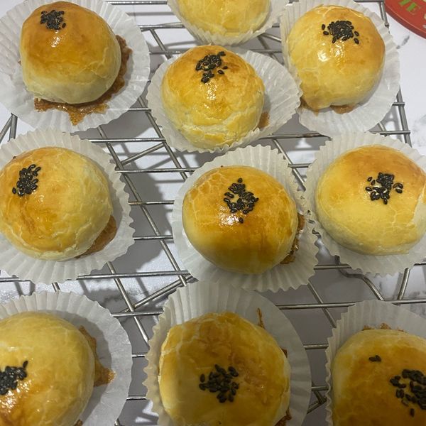 蛋黃酥 : 彭瑞華一起做