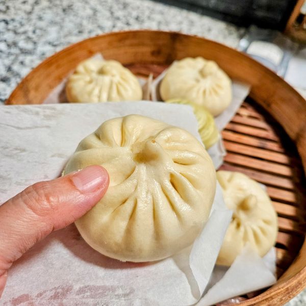 香菇竹筍肉包 : Chuang LanLan一起做