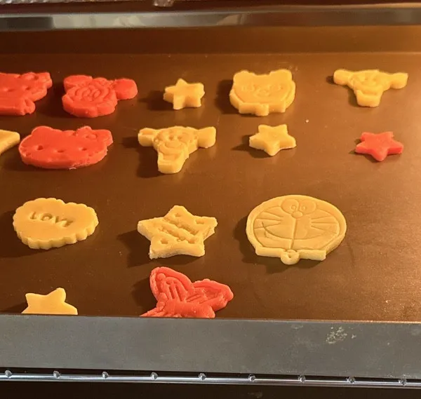 印模餅乾（曲奇）：陳依晴 一起做