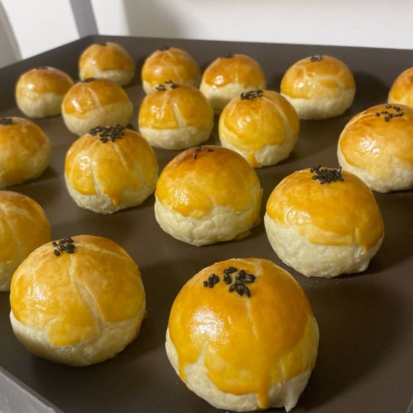 蛋黃酥 : Jyn一起做