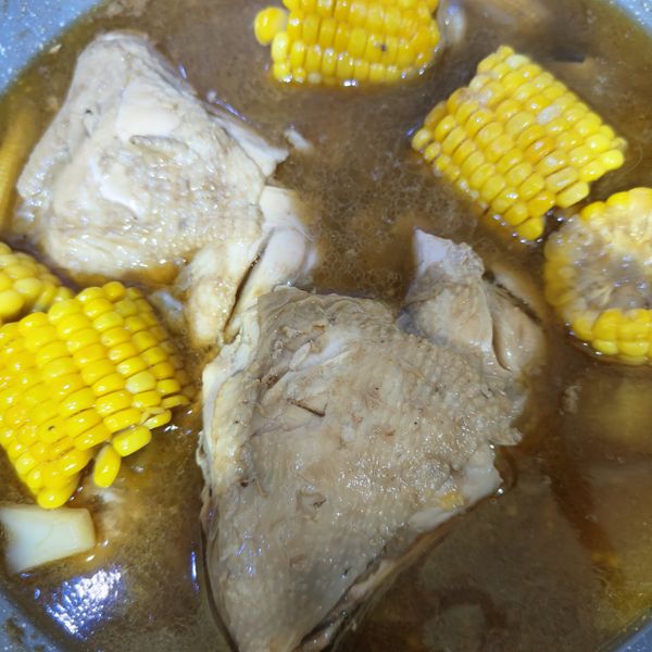 簡易麻油雞：jamiegan01 一起做